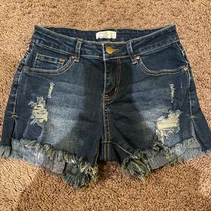 jean shorts